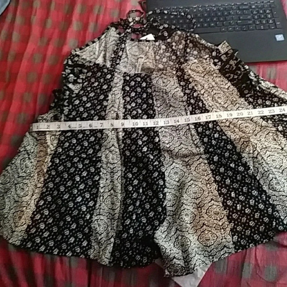 Cross Back Sleeveless Romper Shorts Jumpsuit Boho - Picture 4 of 4